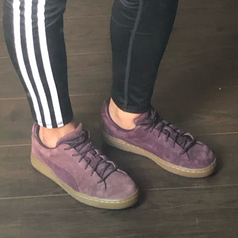 Purple Suede Pumas- Women’s